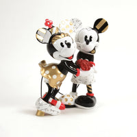 Figura Disney Britto: Mickey y Minnie, toque de Midas