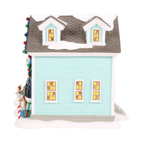 Casa de Rudolph iluminada | Original Snow Village