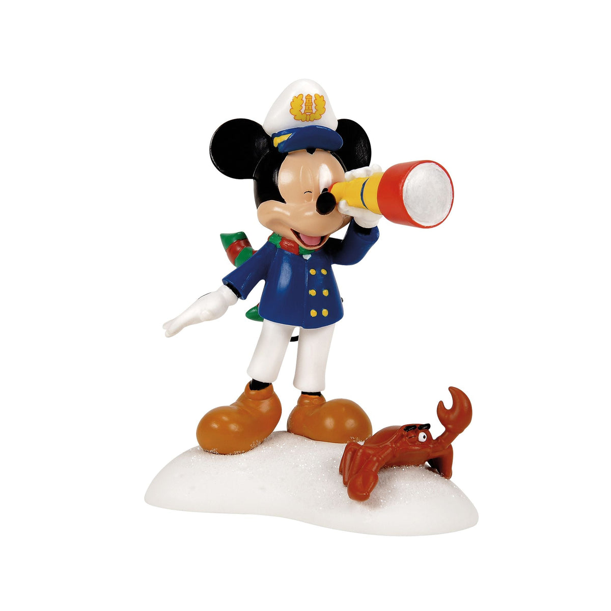 Figura Disney Village: Mickey busca el trineo de Santa