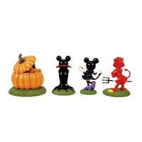 Figura Disney Village: ¡Listos para pedir dulces! S/4