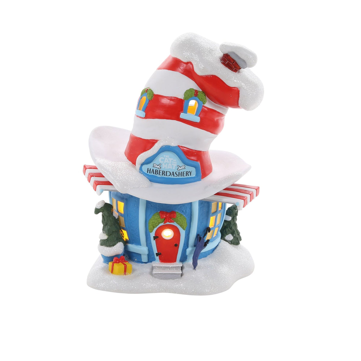 Grinch Villages: Mercería iluminada de The Cat in the Hat