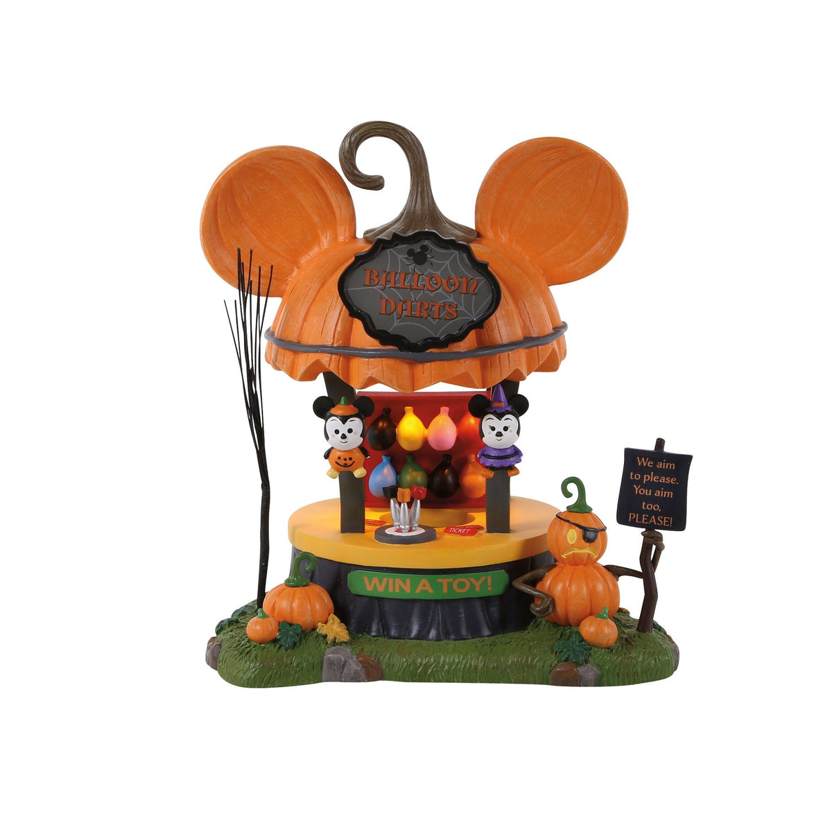 Disney Village: juego de dardos con globos iluminado