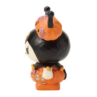 Figura de Kuromi con disfraz de calabaza