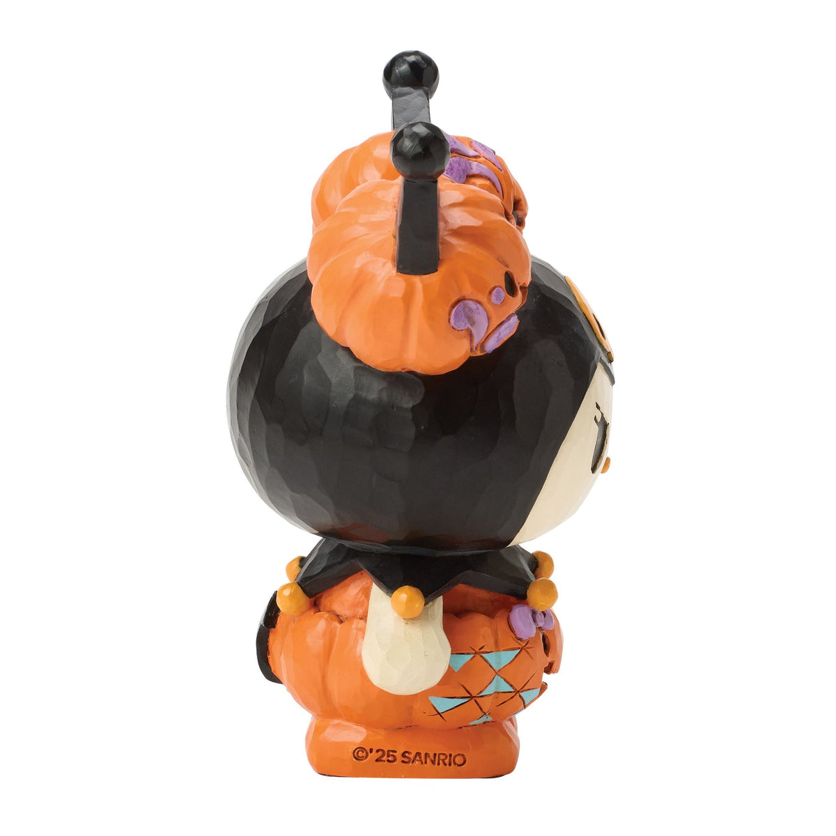 Figura de Kuromi con disfraz de calabaza