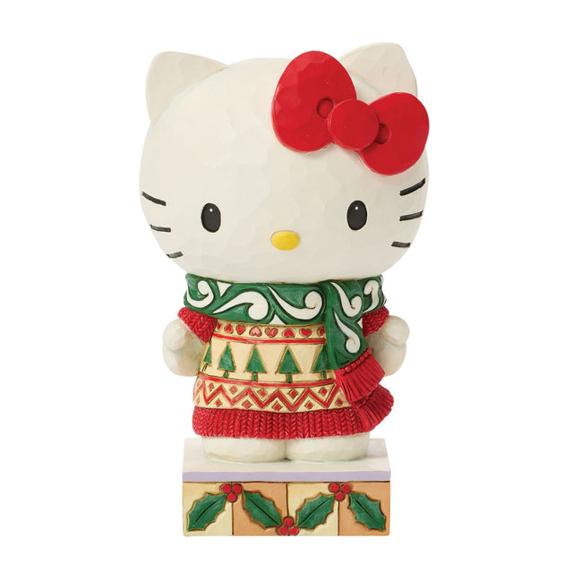 Hello Kitty con bufanda - Figura Jim Shore