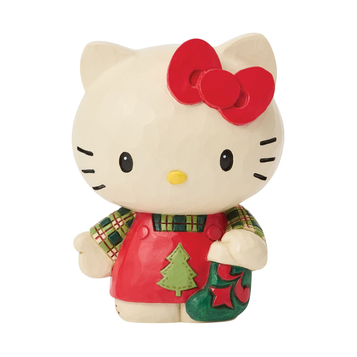 Mini figura navideña de Hello Kitty | Jim Shore