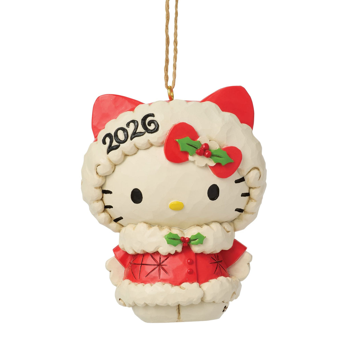 Adorno colgante Hello Kitty 2026 de Jim Shore