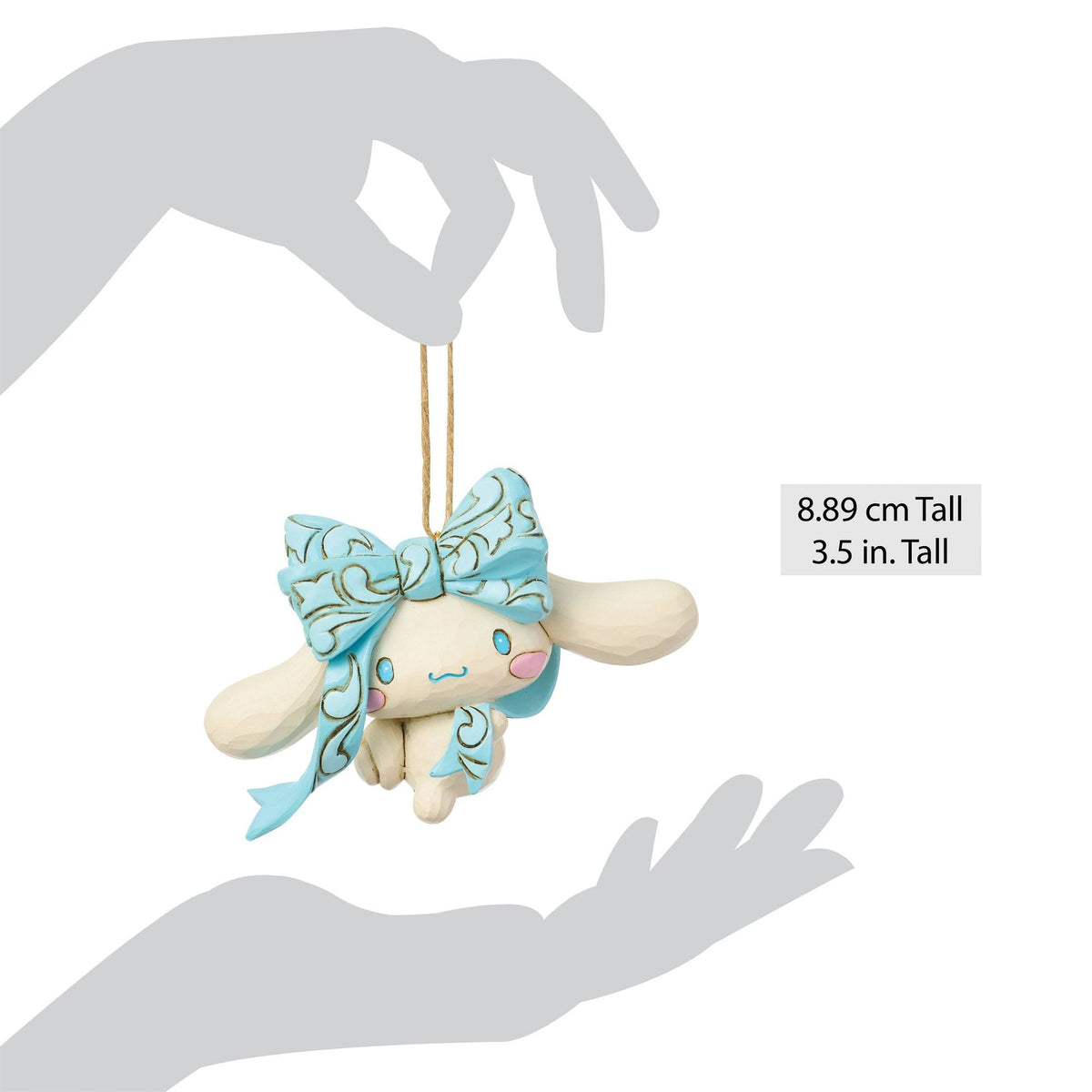 Adorno colgante de Cinnamoroll con lazo