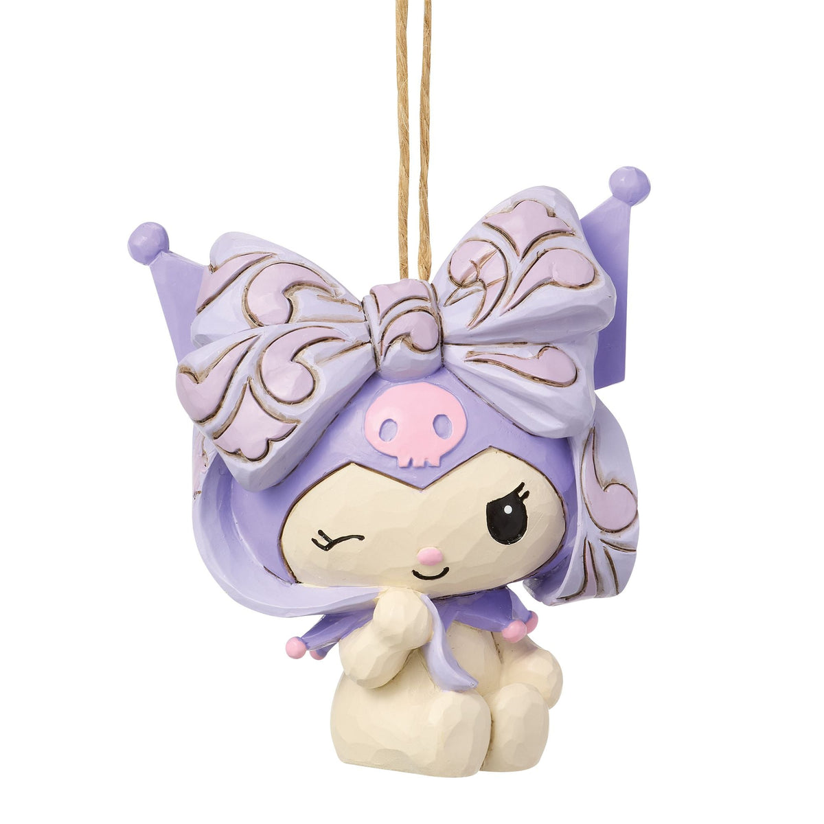 Adorno colgante de Kuromi con lazo