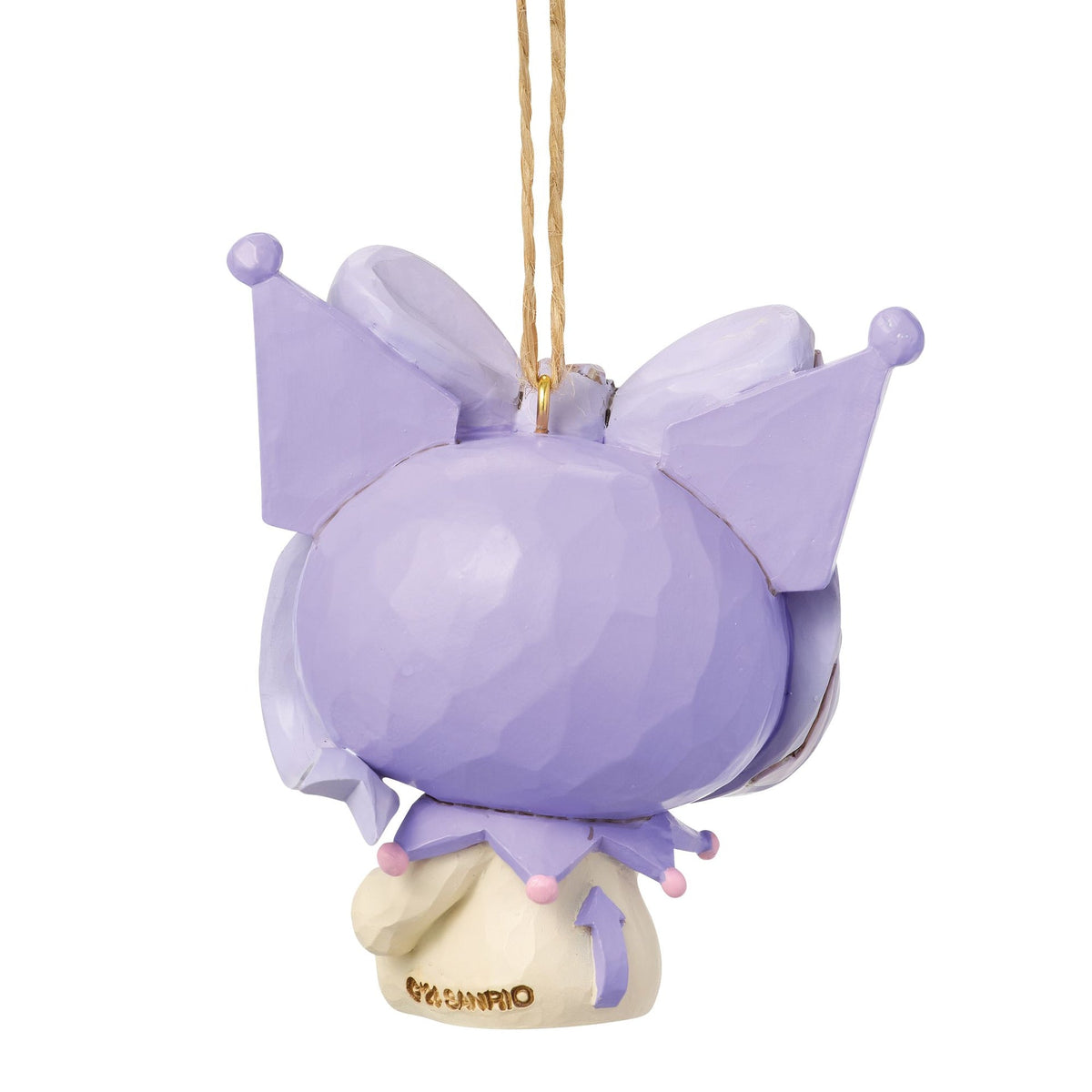 Adorno colgante de Kuromi con lazo