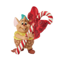 Disney Traditions | Mini figura de Gus con bastón de caramelo