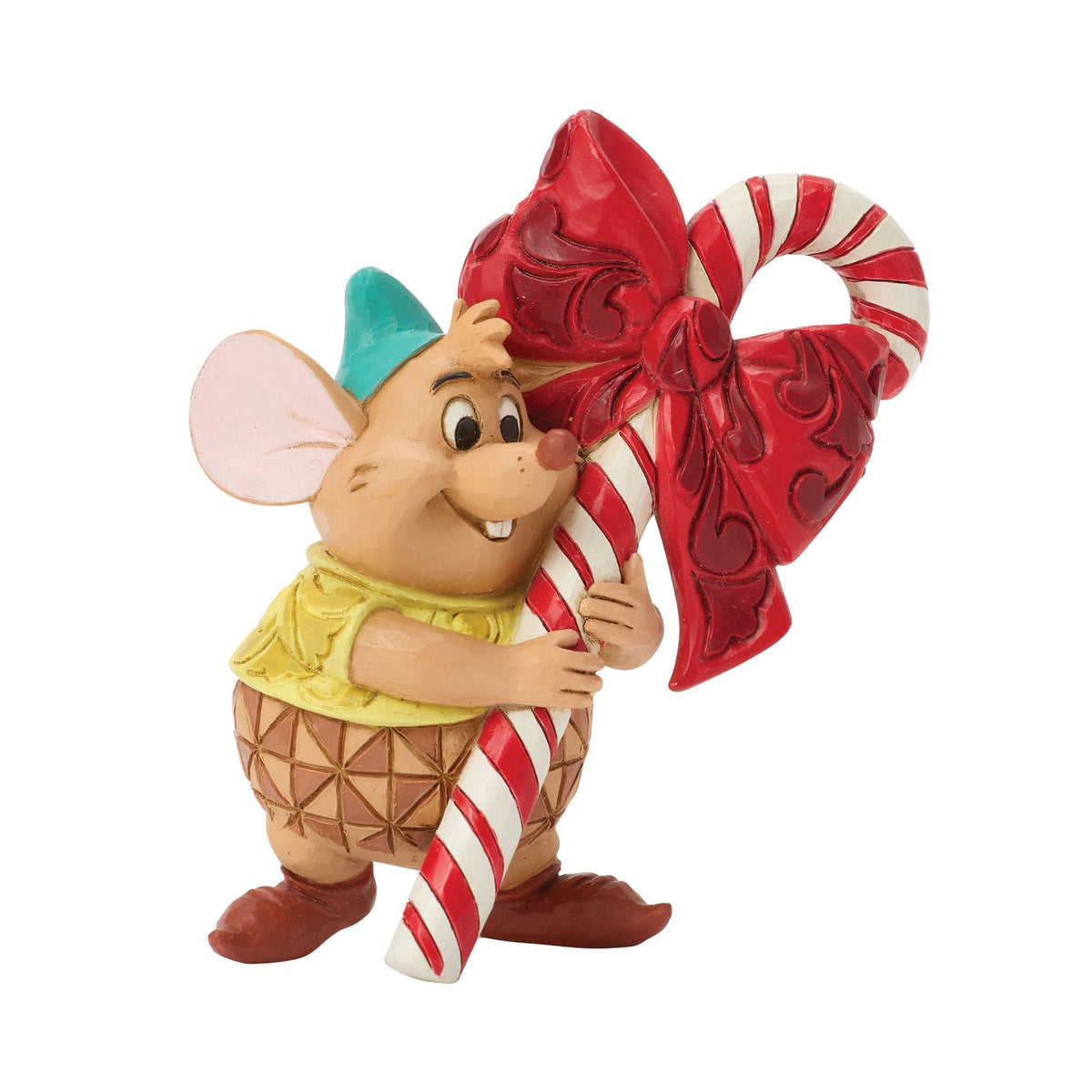Disney Traditions | Mini figura de Gus con bastón de caramelo