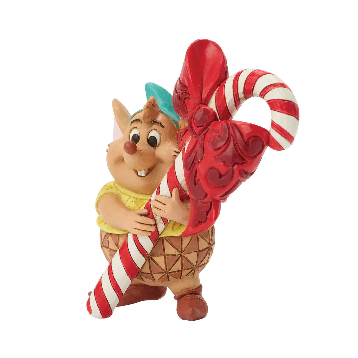 Disney Traditions | Mini figura de Gus con bastón de caramelo