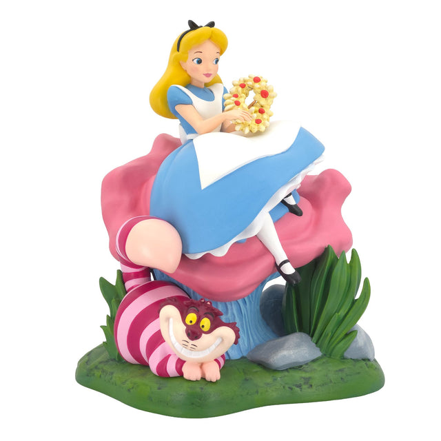 Figura de Alicia y el Gato de Cheshire | 75.º aniversario