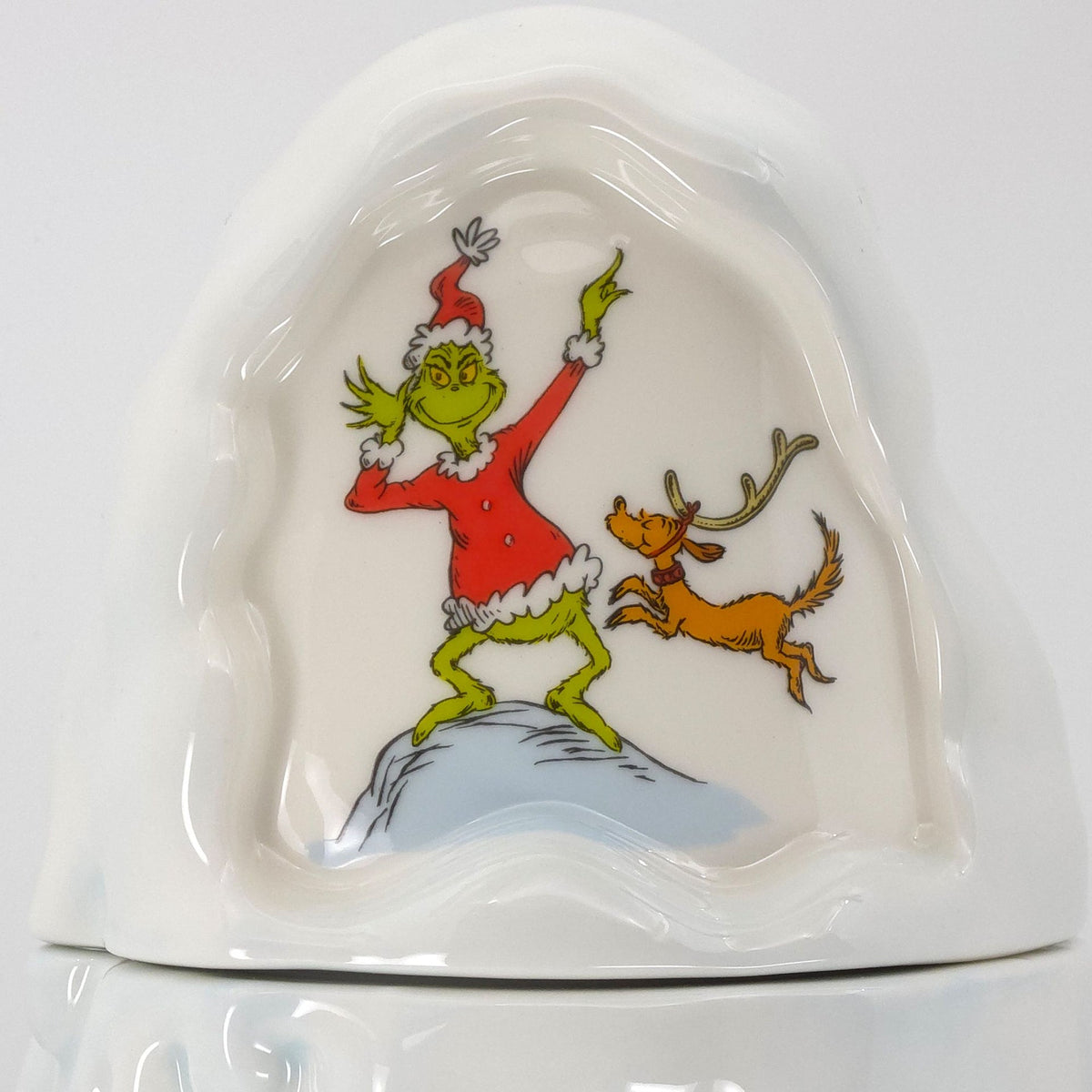 Frasco para galletas del Grinch en el Monte Crumpit