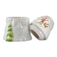 Frasco para galletas del Grinch en el Monte Crumpit