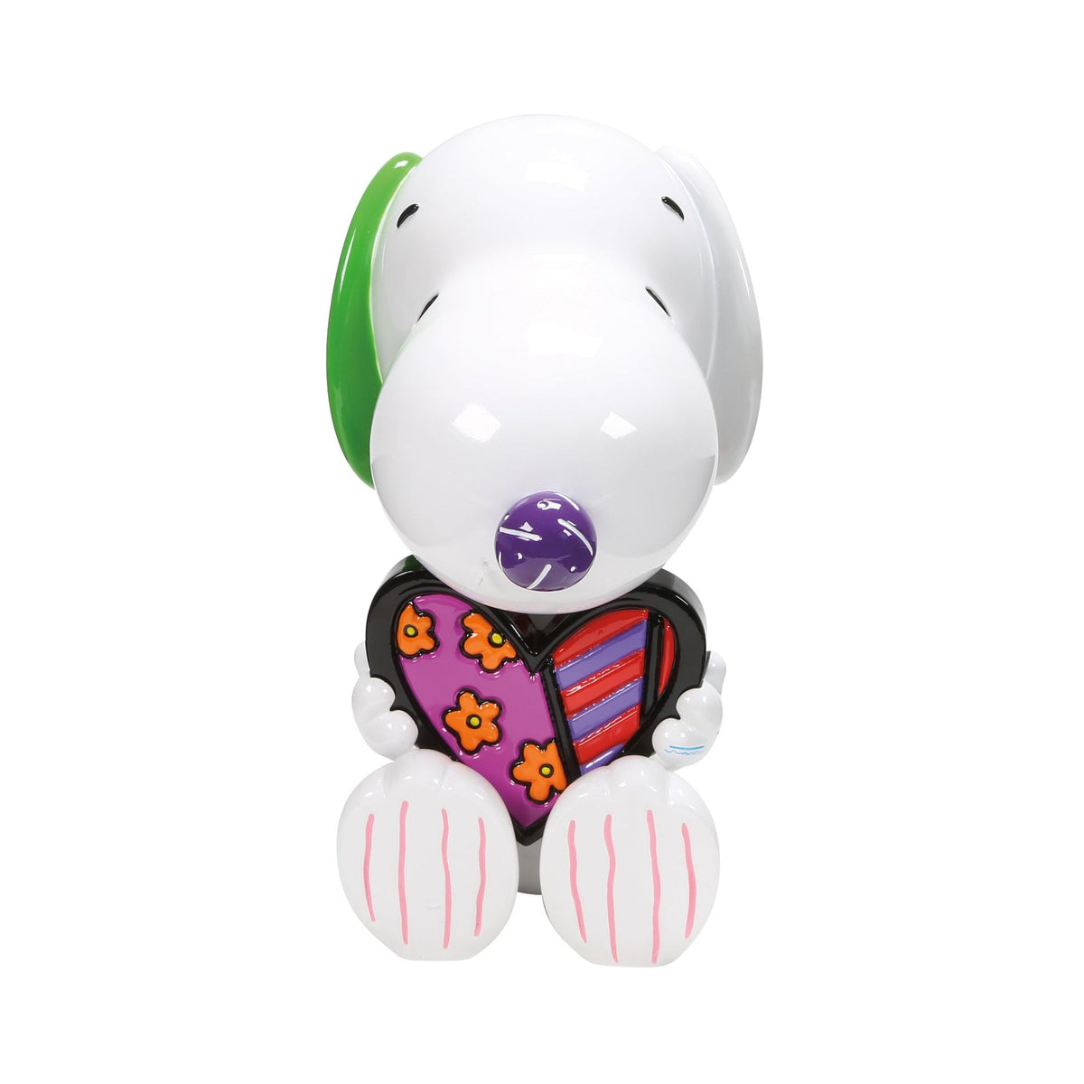 Estatua de Snoopy con corazón - Peanuts Britto
