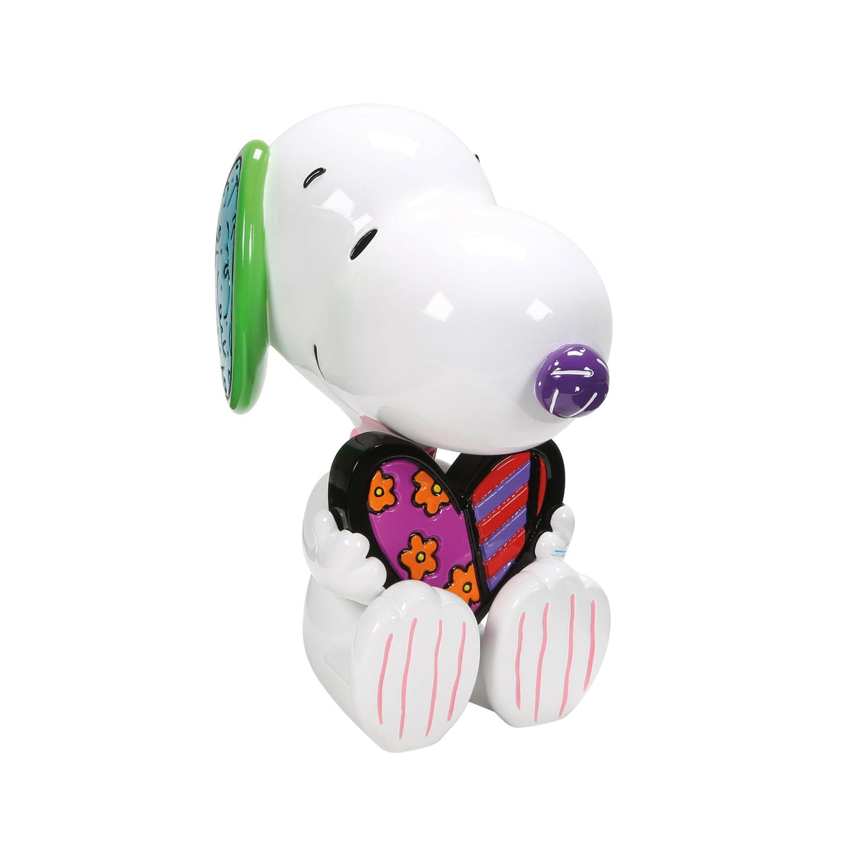 Estatua de Snoopy con corazón - Peanuts Britto