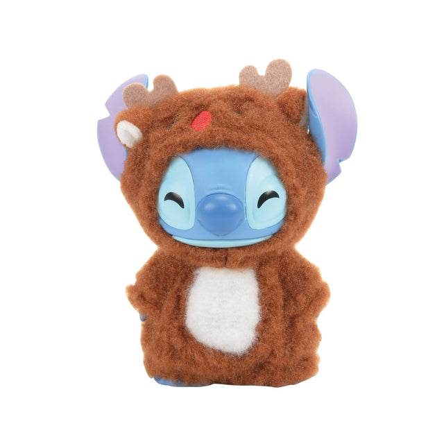 Figura de Stitch con traje de reno