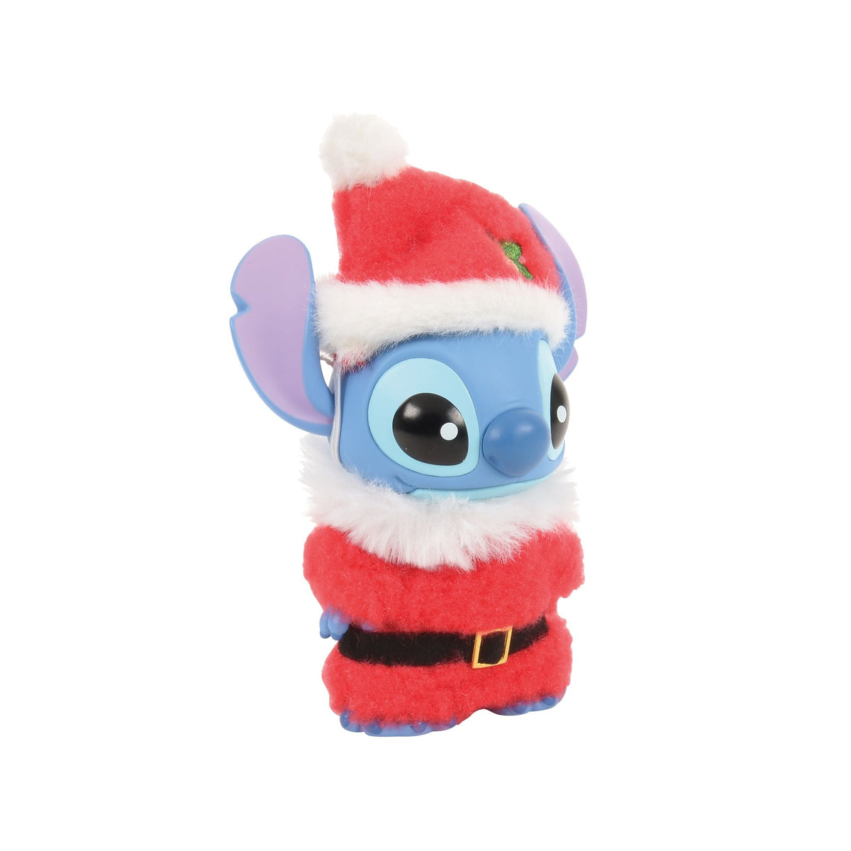 Figura de Stitch con traje de Viejo Pascuero