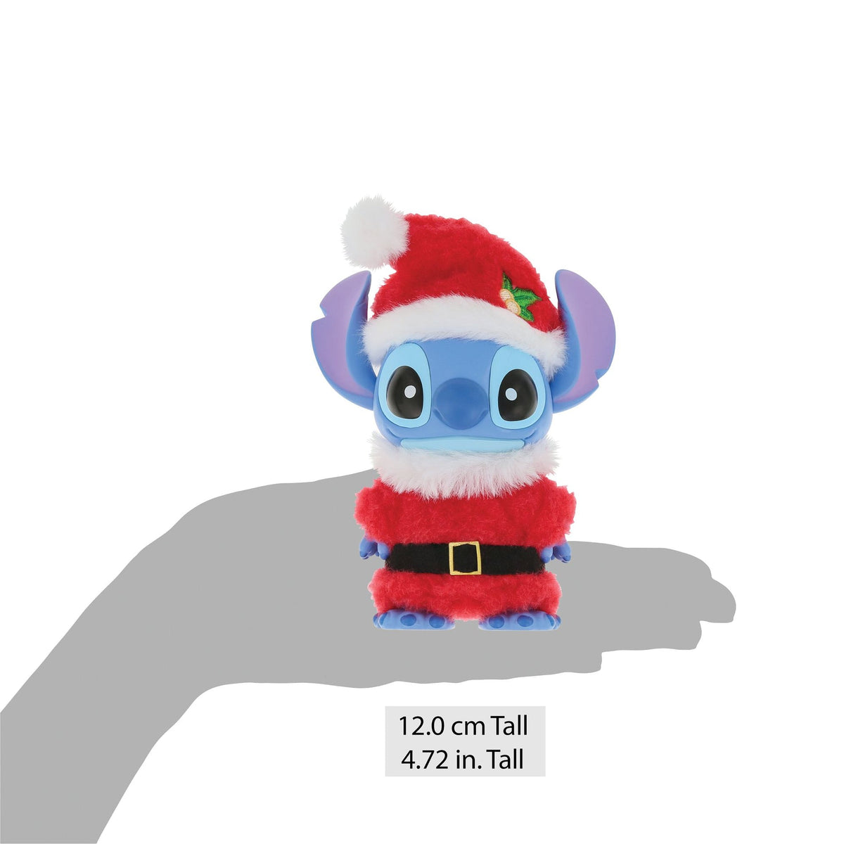 Figura de Stitch con traje de Viejo Pascuero