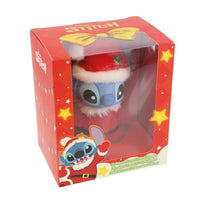 Figura de Stitch con traje de Viejo Pascuero