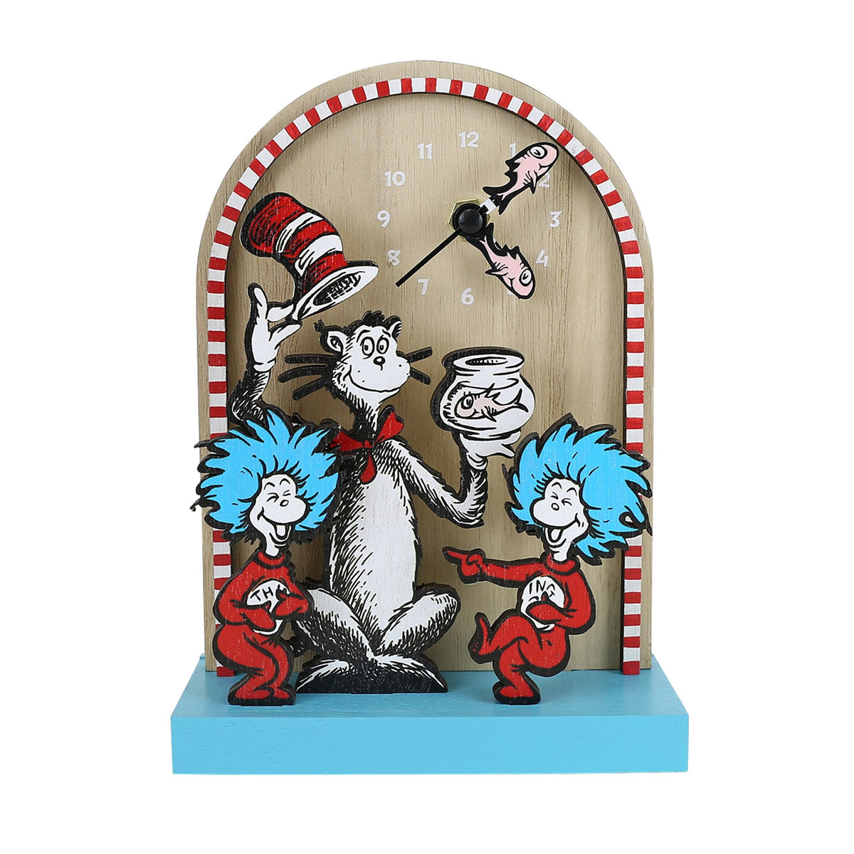 Reloj de escritorio Cat in the Hat