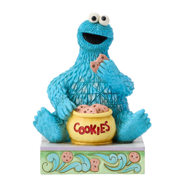 Figura de Cookie Monster de Sesame Street - Jim Shore
