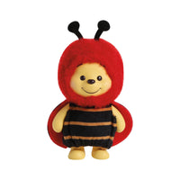 Figura de Winnie the Pooh disfrazado de mariquita