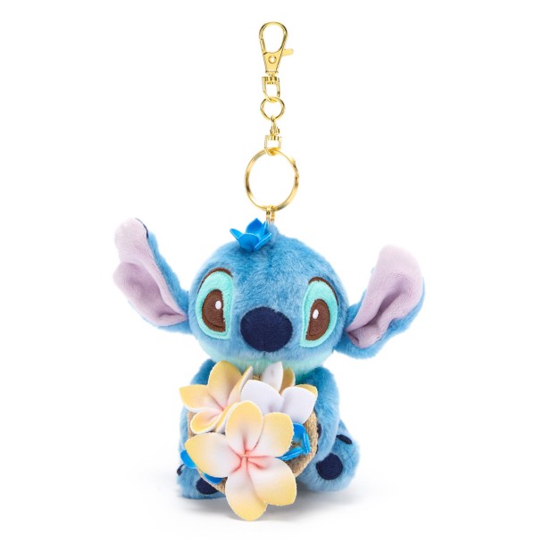 Llavero de peluche Stitch estilo veraniego