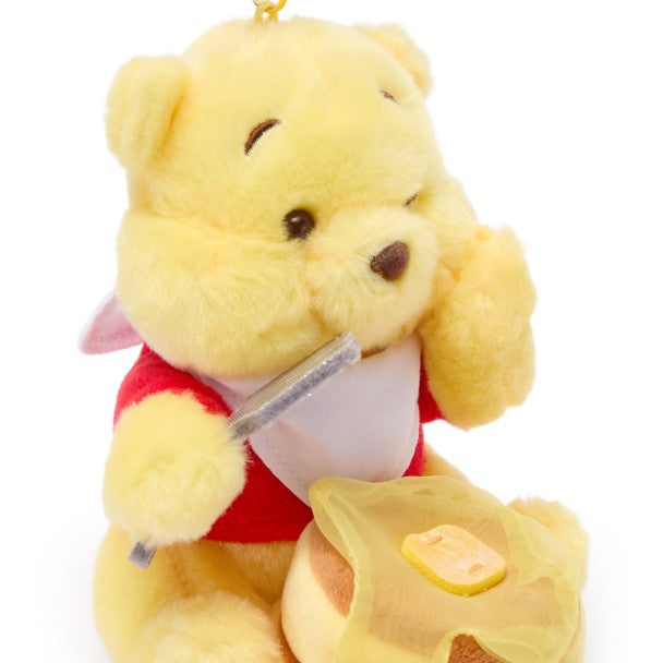 Llavero de peluche Winnie the Pooh con panqueques