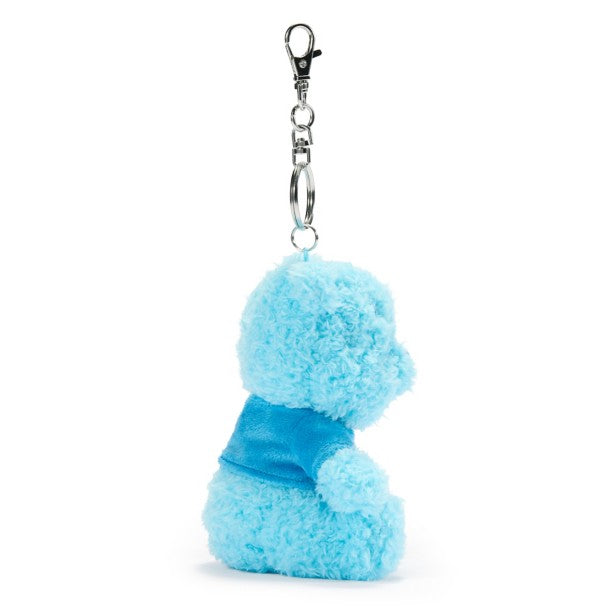 Llavero de peluche de Winnie the Pooh azul