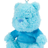Llavero de peluche de Winnie the Pooh azul