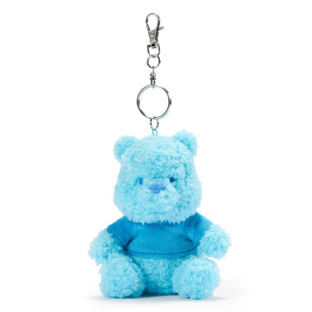 Llavero de peluche de Winnie the Pooh azul