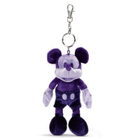 Llavero de peluche morado de Mickey Mouse