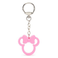 Llavero de silicona con ícono de Minnie Mouse