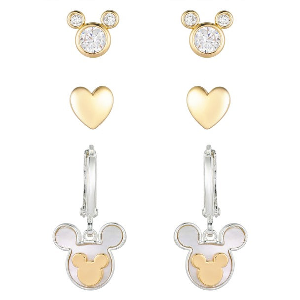 Set de aros de nácar de Mickey Mouse