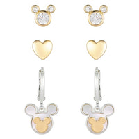 Set de aros de nácar de Mickey Mouse