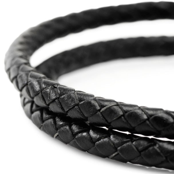 Pulsera doble vuelta con casco de Darth Vader