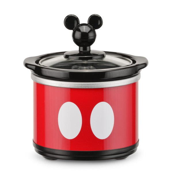 Olla de cocción lenta de Mickey Mouse con recipiente para dips