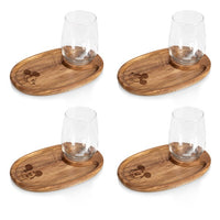 Set de platos para aperitivos de Mickey Mouse