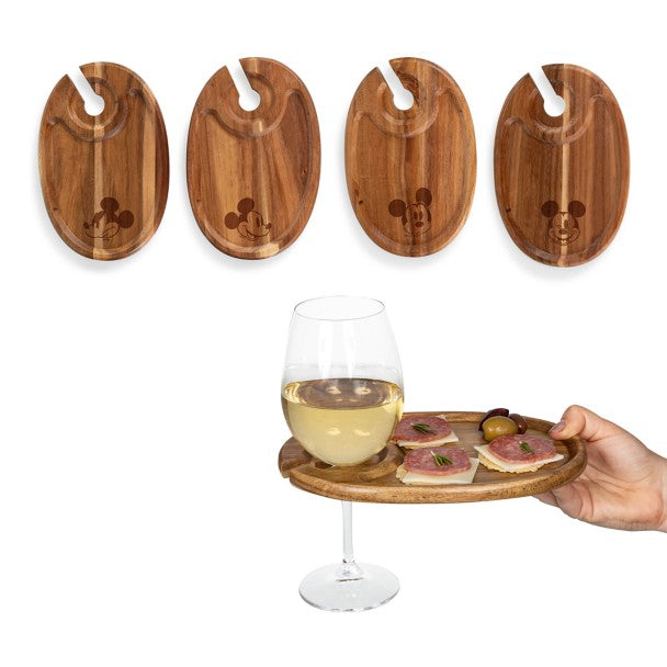 Set de platos para aperitivos de Mickey Mouse