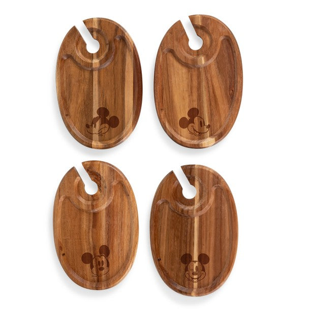 Set de platos para aperitivos de Mickey Mouse