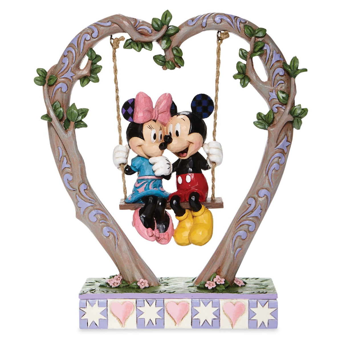 Figura Mickey y Minnie Mouse: Enamorados al ritmo del swing