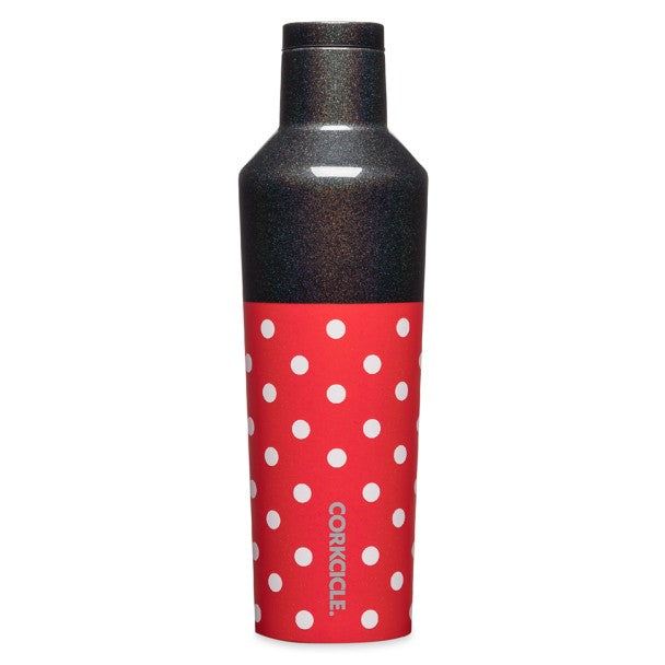 Botella de acero inoxidable Minnie Mouse con lunares