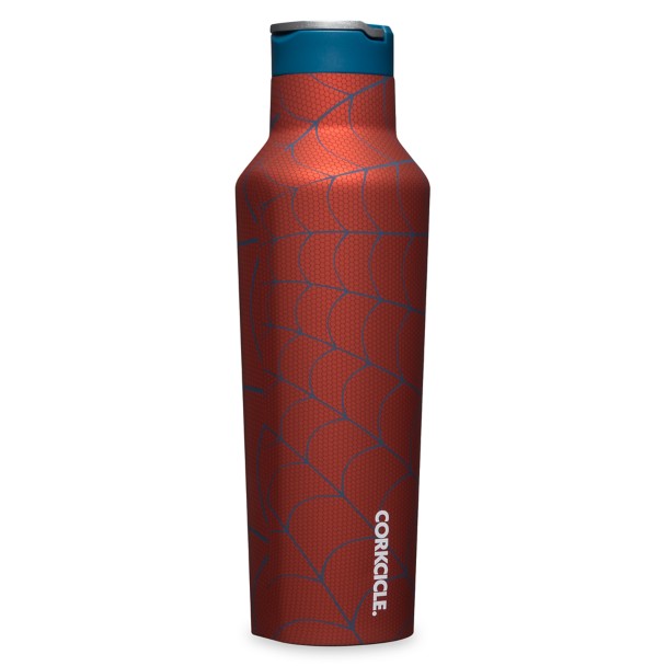 Botella de acero inoxidable Spider-Man de Corkcicle