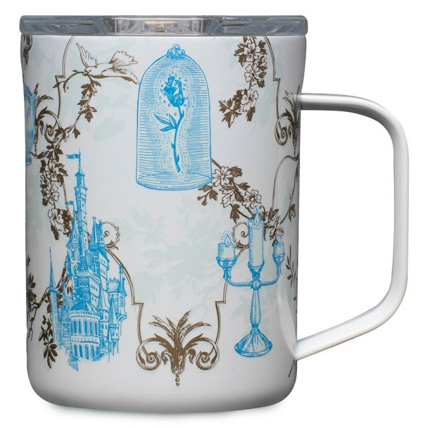 Taza de acero inoxidable Belle - La Bella y la Bestia