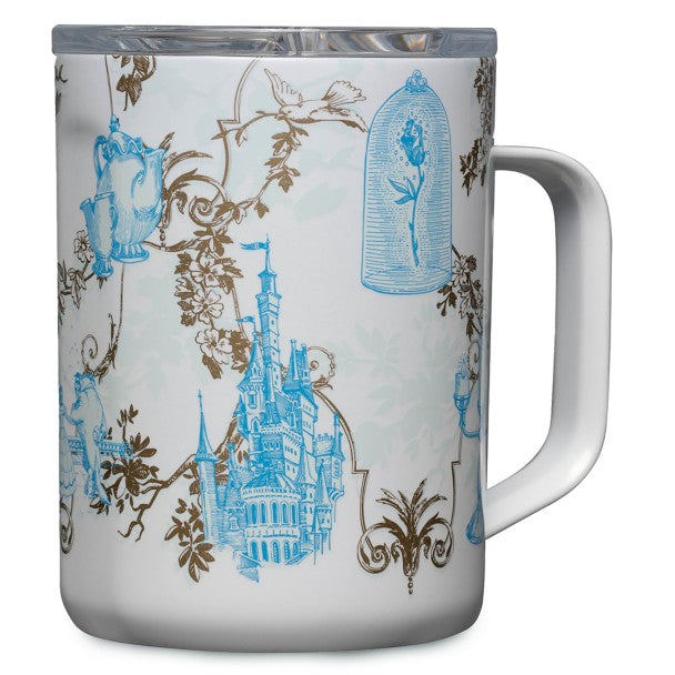 Taza de acero inoxidable Belle - La Bella y la Bestia
