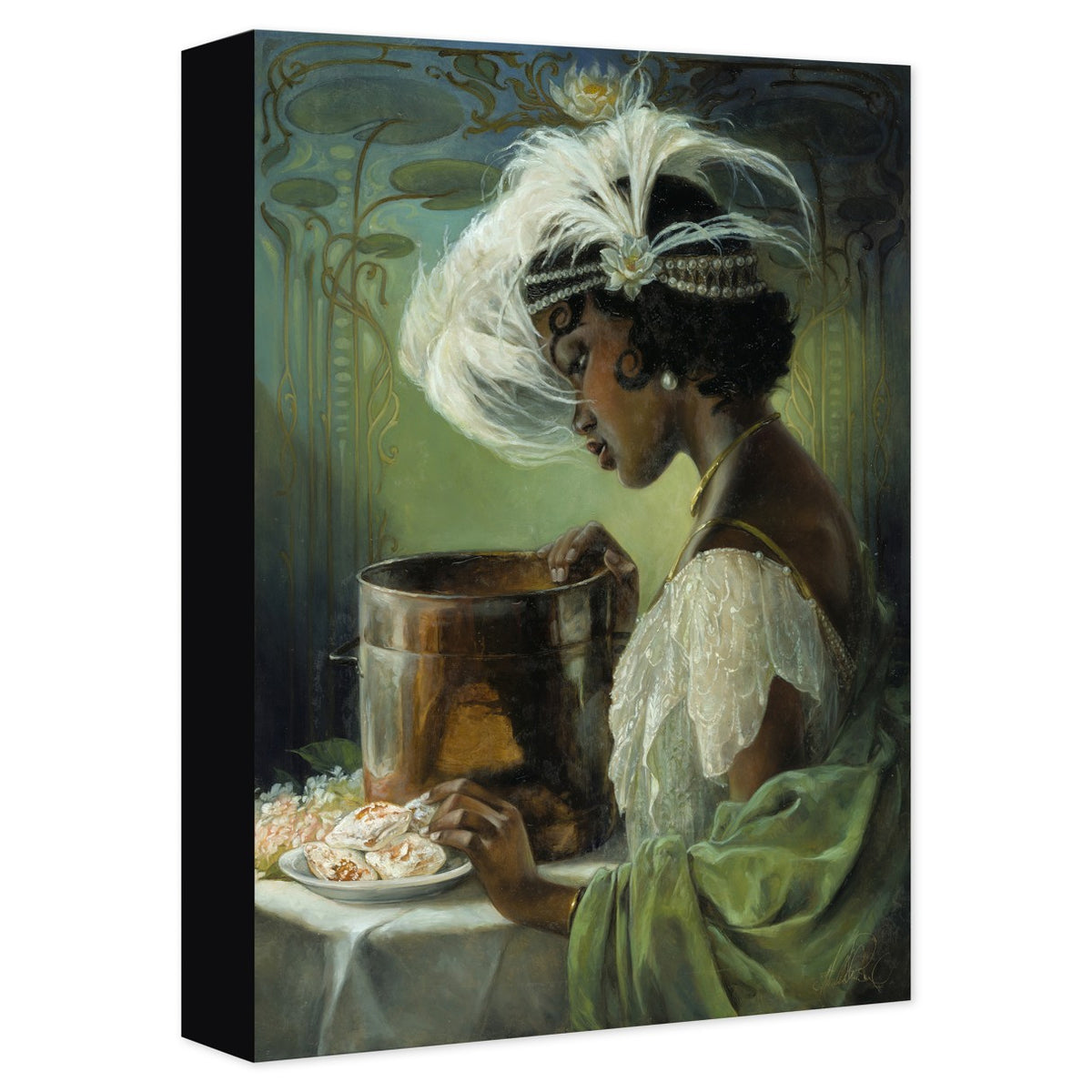 Tiana: «Dig a Little Deeper», impresión giclée en lienzo