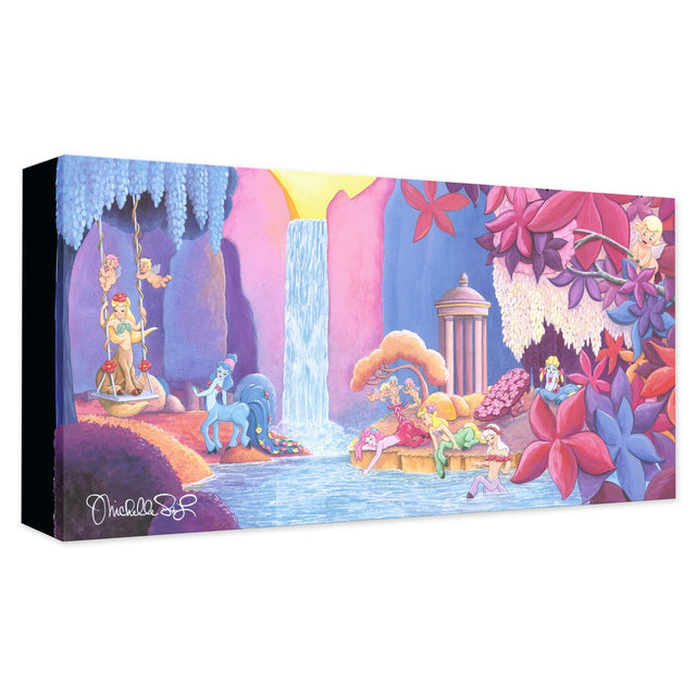 Fantasia: «Garden of Beauty» en lienzo de Michelle St. Laurent